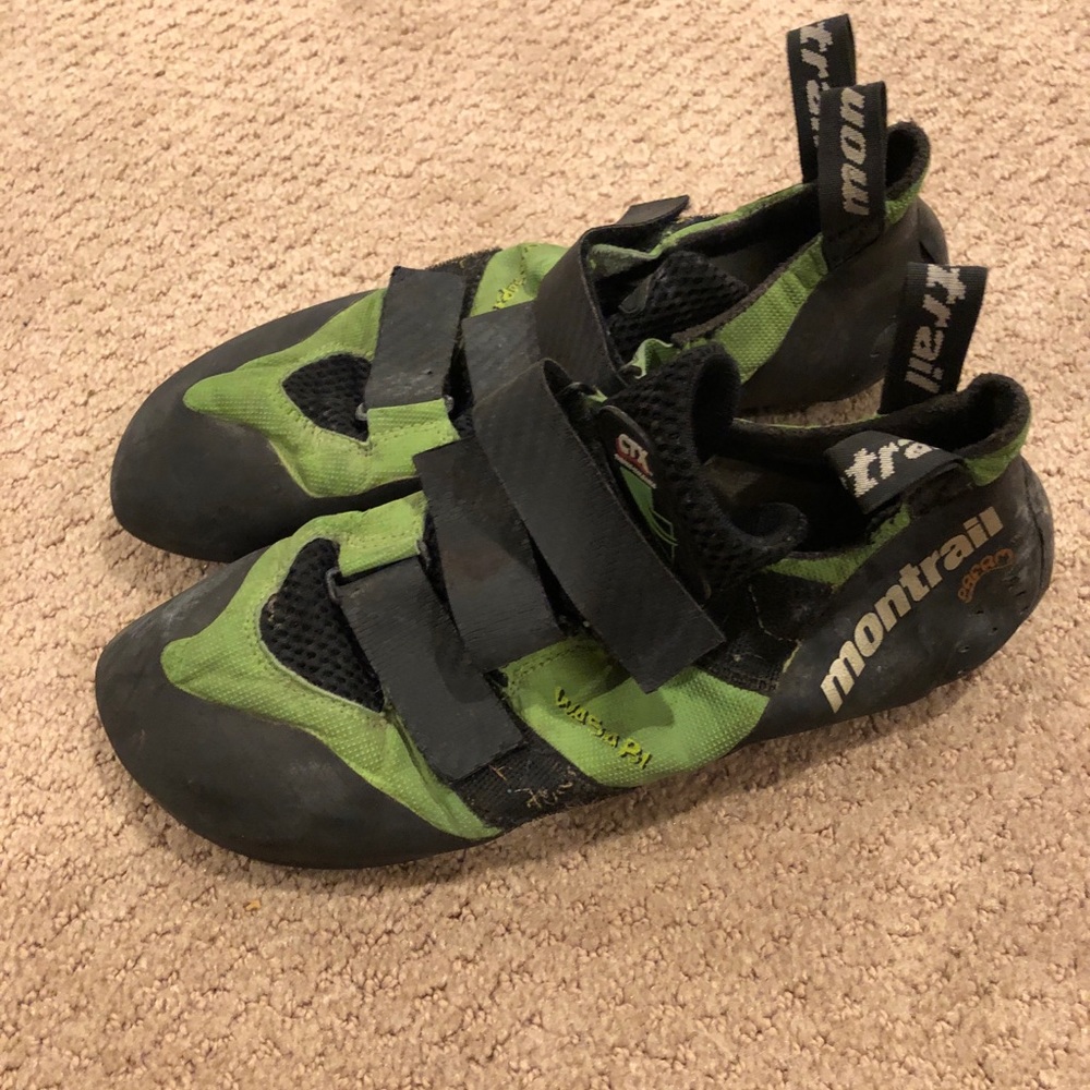 Montrail climbing shoes